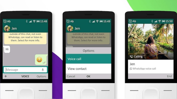 WhatsApp voice calling is now available on KaiOS feature phones including JioPhone, Nokia 8110 4G and more