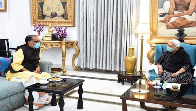 No cabinet reshuffle in Uttar Pradesh, says BJP UP in-charge, calls meet with governor a 'personal visit' No cabinet reshuffle in Uttar Pradesh, says BJP UP in-charge, calls meet with governor a 'personal visit'