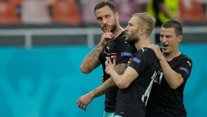 Euro 2020: Arnautovic scores as Austria beat North Macedonia to secure first ever European Championship win