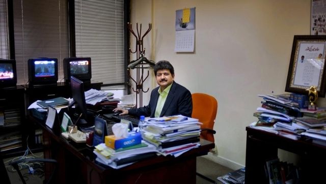Pakistani talk show host Hamid Mir suspended after criticising military Pakistani talk show host Hamid Mir suspended after criticising military