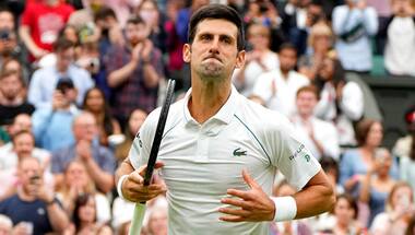 Wimbledon 2021: Novak Djokovic slides to victory; Tsitsipas crashes and Andy Murray shines as Wimbledon makes soggy return