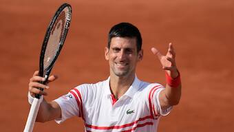 French Open 2021: Novak Djokovic 'ready to go deep' after straight sets second-round win over Pablo Cuevas
