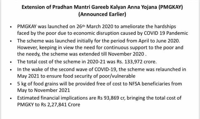 The total estimated fiscal impact of the scheme is seen at 93,869 crore. PIB
