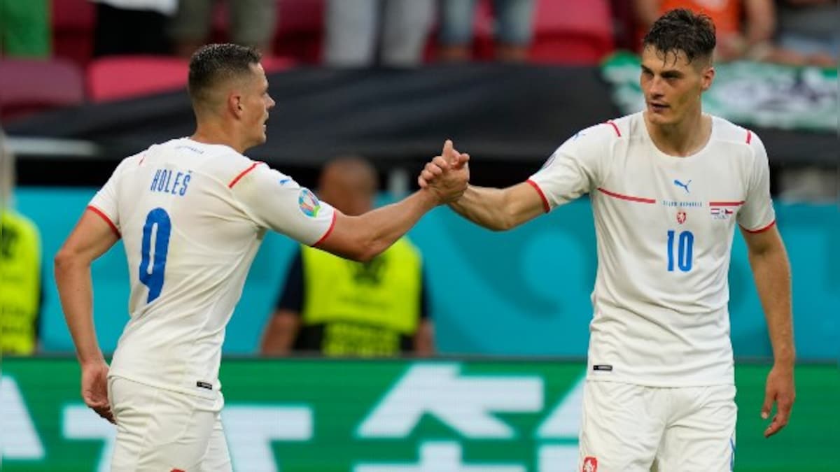 Euro 2020: Patrik Schick, Tomas Holes score as Czech Republic knock out 10-man Netherlands