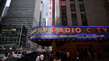 New York's Radio City Music Hall reopens with new Dave Chappelle documentary, to a vaccinated audience