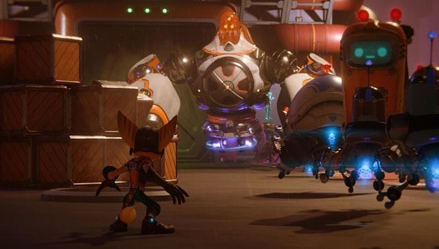 Screen grab from Ratchet and Clank: Rift Apart