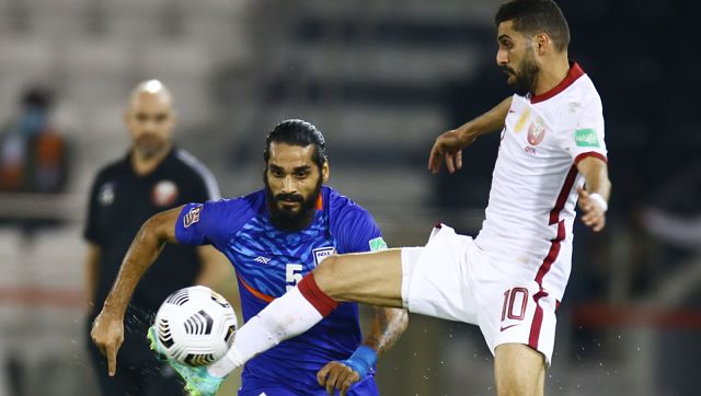 FIFA World Cup Qualifiers 2022: 10-man India go down fighting against Qatar after Abdulaziz Hatem's goal FIFA World Cup Qualifiers 2022: 10-man India go down fighting against Qatar after Abdulaziz Hatem's goal