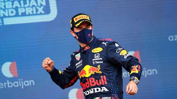 Formula 1 2021: Sergio Perez wins chaotic Azerbaijan GP, Max Verstappen, Lewis Hamilton fail to finish