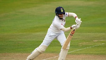 India vs England: Shafali Verma's unbeaten 55 in follow-on keeps visitors alive on rain-shortened Day 3 of one-off Test