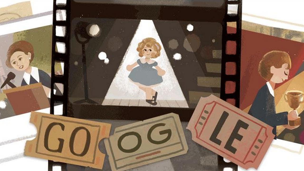 Google honours Shirley Temple, the iconic Hollywood star, with an animated  doodle- Technology News, Firstpost