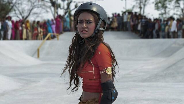 Rachel Saanchita Gupta in Skater Girl (2021) | Skatepark Films/Mac Productions