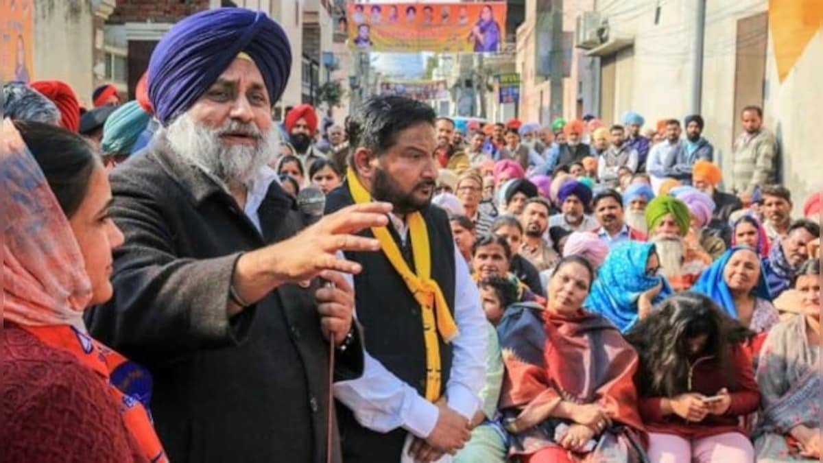 Sukhbir Singh Badal detained during protest outside Amarinder Singh’s residence