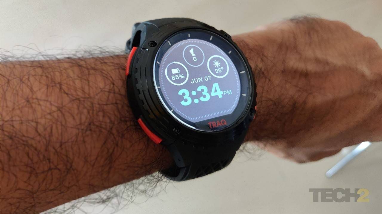 Titan TraQ Triathlon Review A niche fitness watch for those who