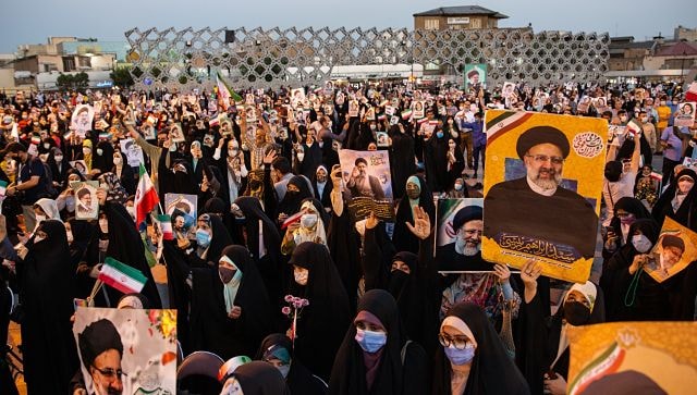 US blocks websites linked to Tehran shortly after vote to instal Ebrahim Raisi as Iran's new president