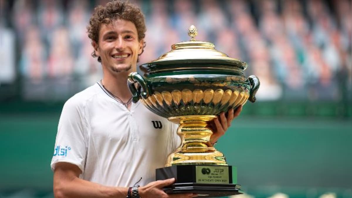 Halle Open: Ugo Humbert upsets Andrey Rublev to clinch grass court title