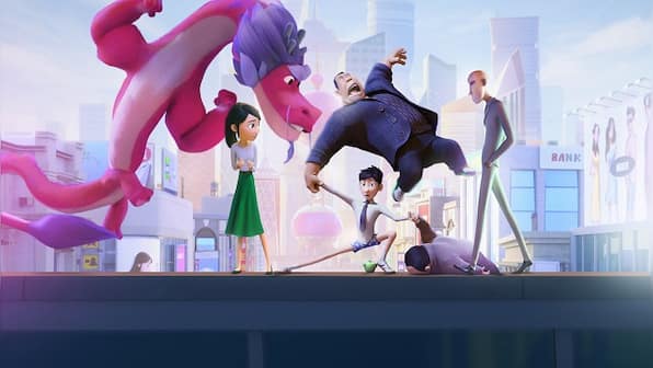 Aladdin goes to Shanghai in Netflix's Wish Dragon, but doesn't leave a mark