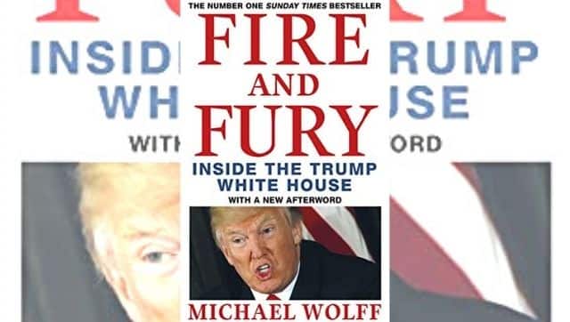 Wolff is also the author of the 2018 work Fire and Fury, which described the workings of a volatile and chaotic White House under Trump's rule.