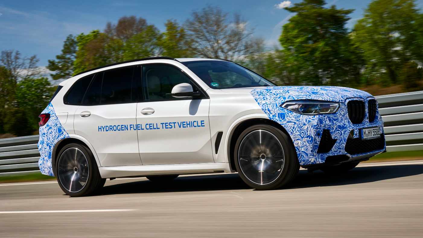 The government also sees potential in hydrogen fuel-cell tech for vehicle powertrains. Image: BMW