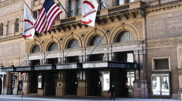 New York's Carnegie Hall to reopen in October after 19-month closure