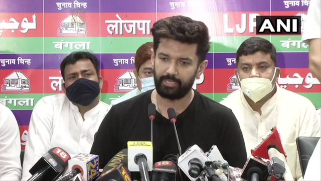 Chirag Paswan blames JD(U) for split in LJP, rejects decisions of faction headed by Pashupati Kumar Paras Chirag Paswan blames JD(U) for split in LJP, rejects decisions of faction headed by Pashupati Kumar Paras