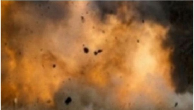 Watch: Royal Enfield bike catches fire, explodes outside temple in Andhra Pradesh Watch: Royal Enfield bike catches fire, explodes outside temple in Andhra Pradesh