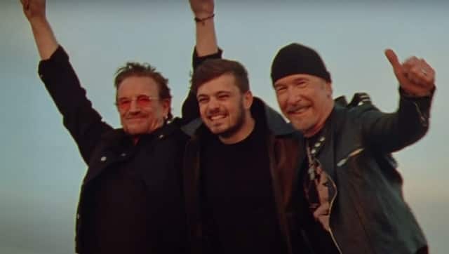 Bono, Martin Garrix, and The Edge