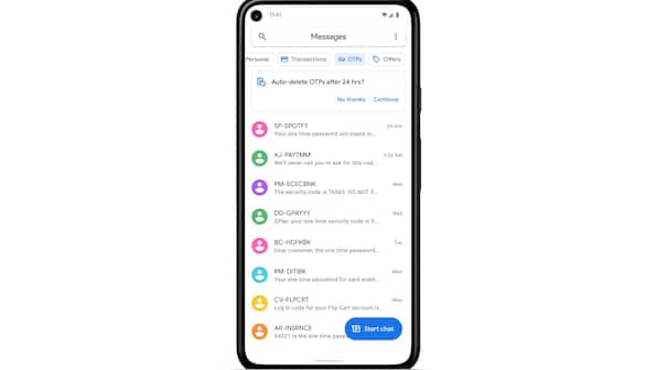 Google to roll out update for Android users, enable easy sorting of texts in the Messages app