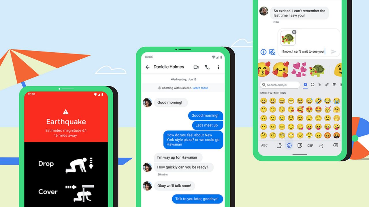 Google introduces earthquake alert system, end-to-end encryption for instant messaging app and more Google introduces earthquake alert system, end-to-end encryption for instant messaging app and more