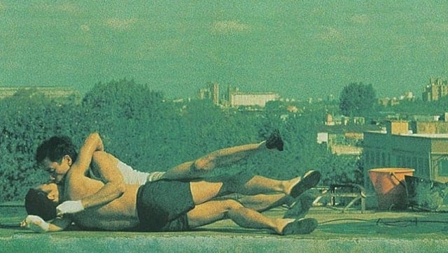 Detail from poster for Happy Together