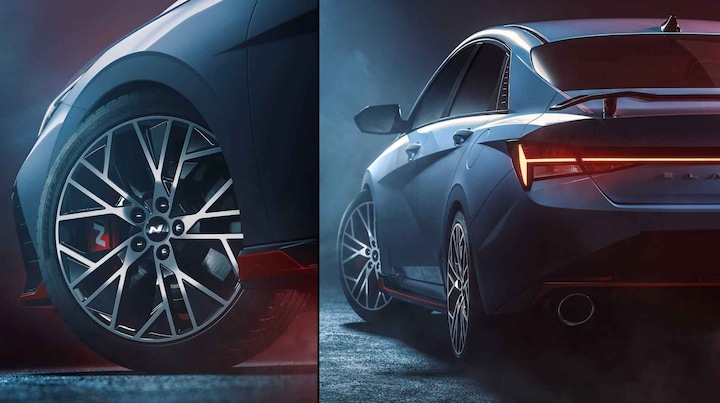 Hyundai Elantra N previewed in teaser images, Octavia RS rival set to debut in July