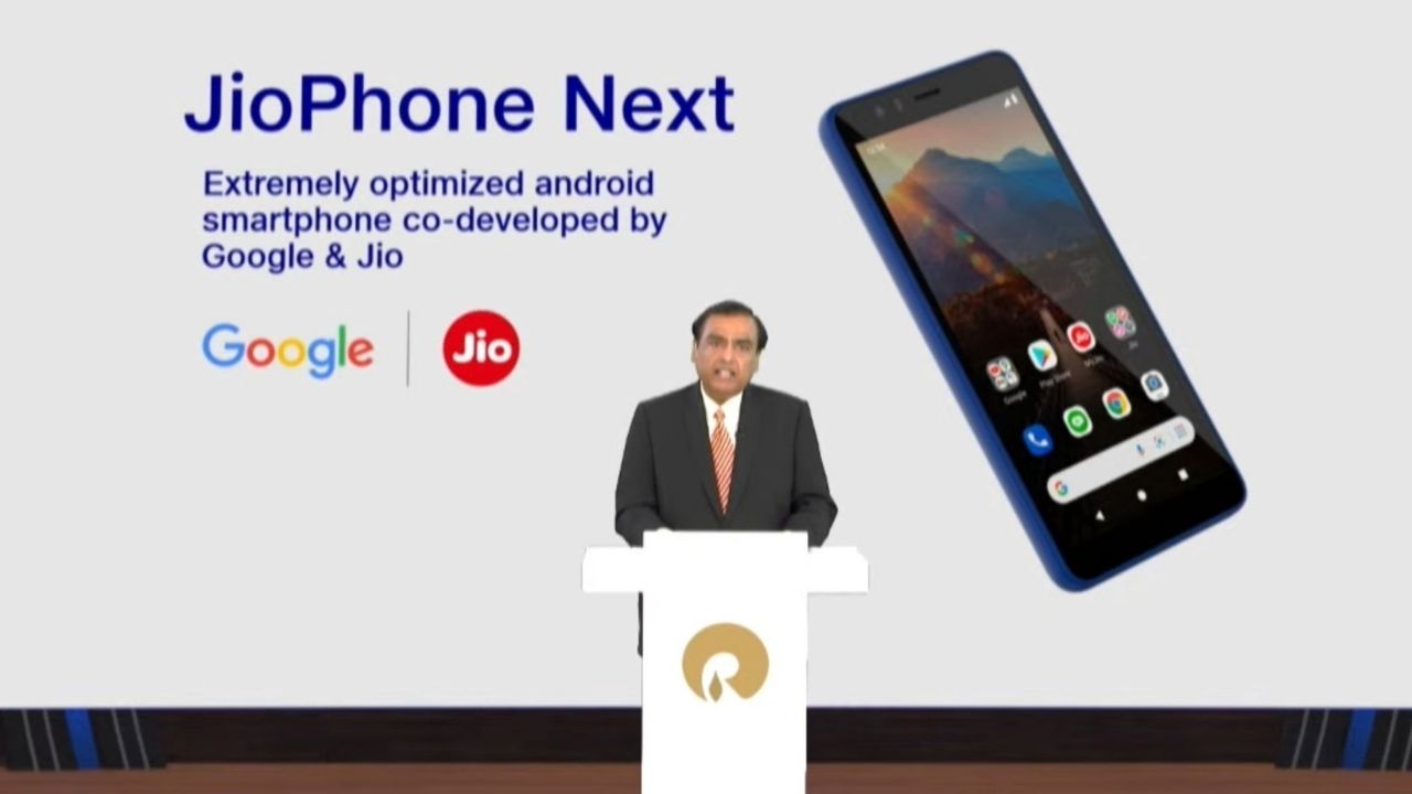 Reliance AGM 2021: JioPhone Next, an 'ultra-affordable' 4G smartphone, announced; to go on sale on 10 September Reliance AGM 2021: JioPhone Next, an 'ultra-affordable' 4G smartphone, announced; to go on sale on 10 September
