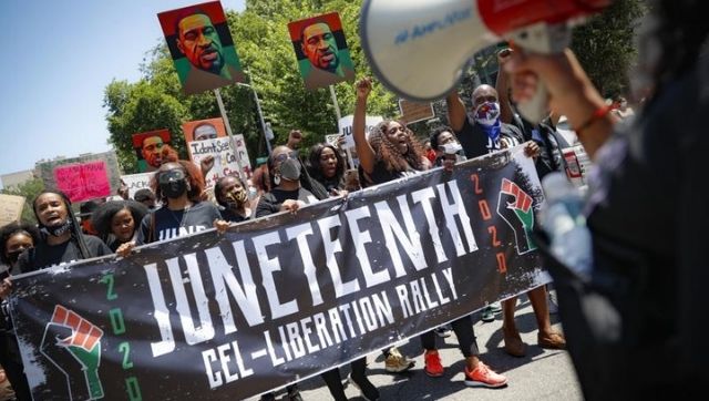 'It's starting to recognise the African American experience': Black community marks new Juneteenth holiday 'It's starting to recognise the African American experience': Black community marks new Juneteenth holiday