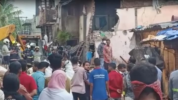 Mumbai rains: 11, including 8 children, killed as house collapses in Malwani