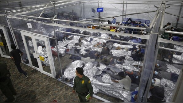 At largest emergency shelter in US, panic attacks highlight stress for migrant kids