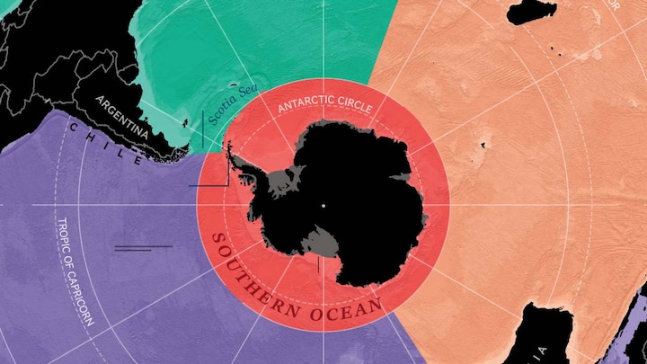 Ocean surrounding Antarctica officially named world's fifth ocean by National Geographic
