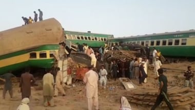 At least 30 killed in Pakistan's Sindh after two trains collide; rescue operations underway