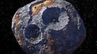Not all that: Asteroid 16 Psyche may not be as metallic or dense as first thought, finds study