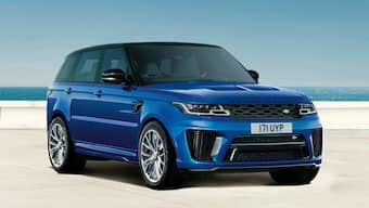 Facelifted Range Rover Sport SVR launched in India, priced from Rs 2.19 crore