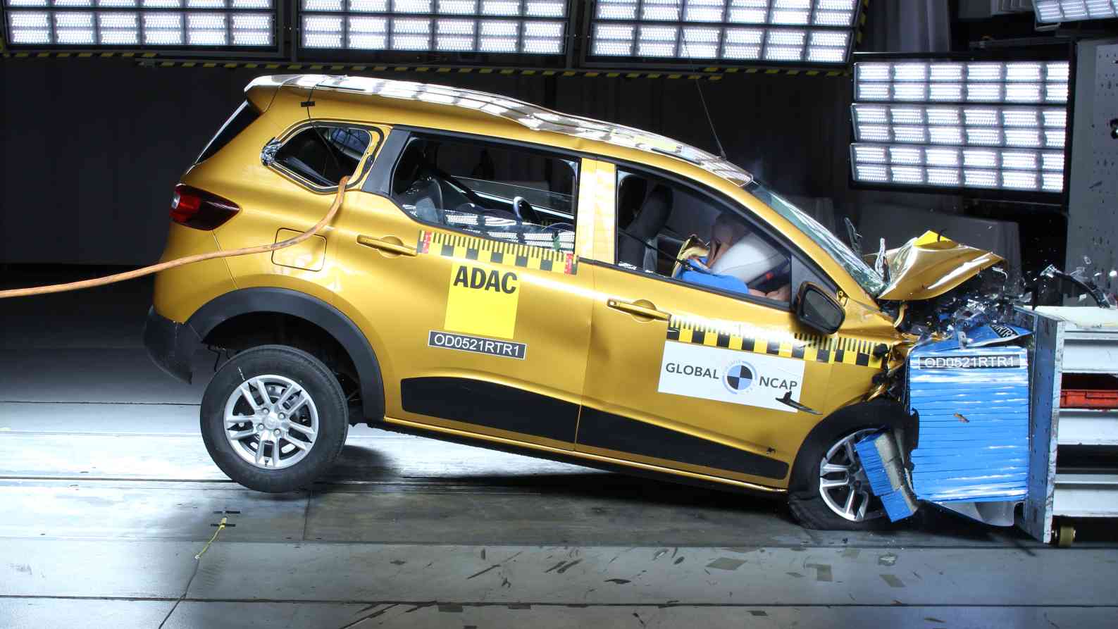 Global NCAP tested the Renault Triber in its most basic specification. Image: Global NCAP