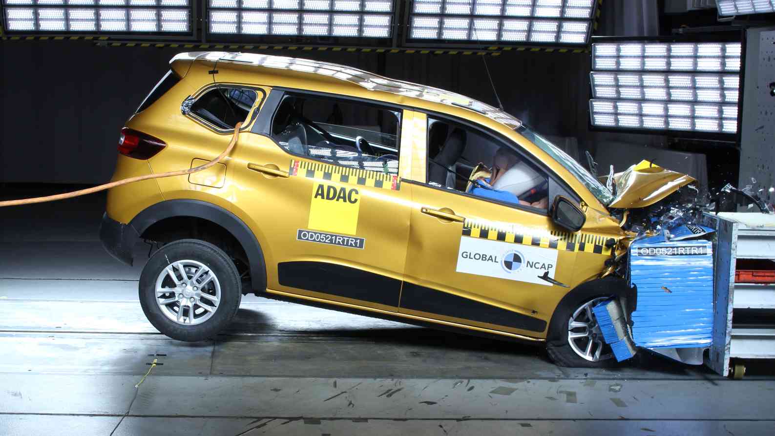 Renault Triber secures four stars for adult safety in latest Global NCAP crash tests Renault Triber secures four stars for adult safety in latest Global NCAP crash tests