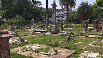Century-old gravestones of Scottish women buried in India tell story of overlooked aspect of colonisation