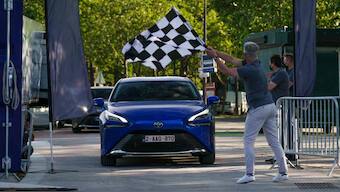 Toyota Mirai sets world record, covers over 1,000 km on a single fill of hydrogen
