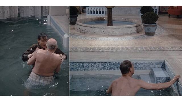 The Turkish bath sequence in The Life and Death of Colonel Blimp