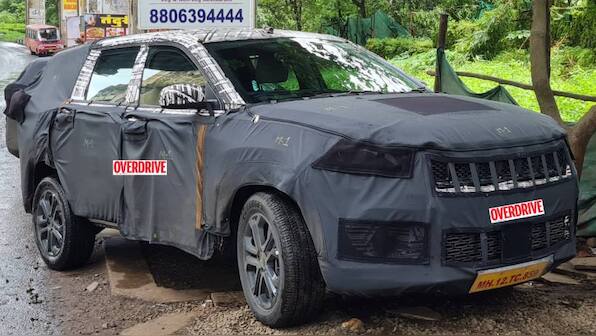 Jeep Meridian three-row SUV spied in India in six-seat form, launch expected in 2022