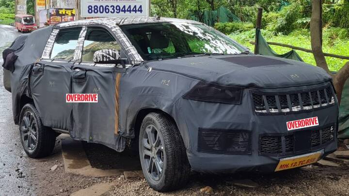 Jeep Meridian three-row SUV spied in India in six-seat form, launch expected in 2022 Jeep Meridian three-row SUV spied in India in six-seat form, launch expected in 2022