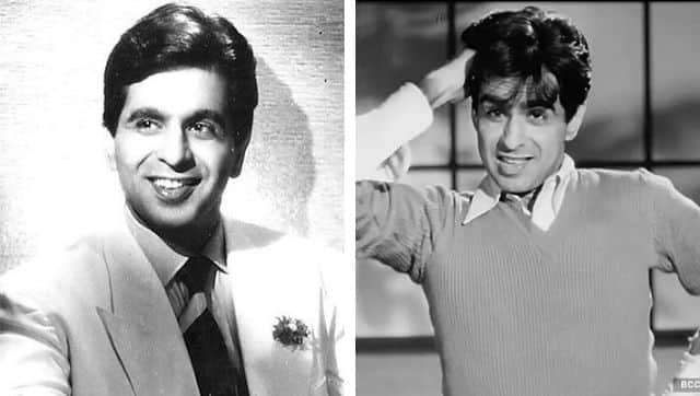 Dilip Kumar in Andaz. Image via Twitter