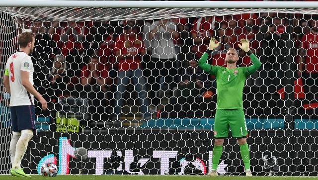 Euro 2020: UEFA charges England for fans' laser pointing during semi-final win over Denmark Euro 2020: UEFA charges England for fans' laser pointing during semi-final win over Denmark