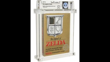 Unopened copy of Nintendo’s The Legend of Zelda from 1987 sells for $870,000 at auction