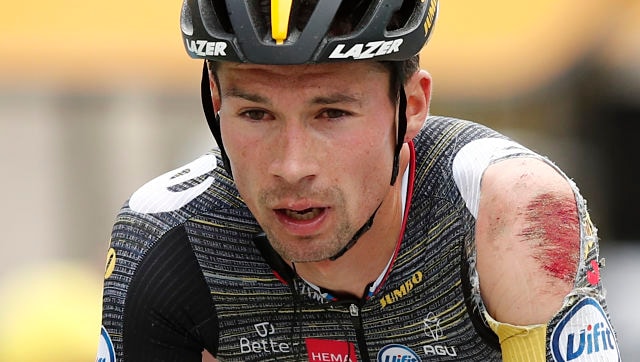 Tour de France 2021: Slovenec Primož Roglič se je zaradi poškodb umaknil s tekmovanja