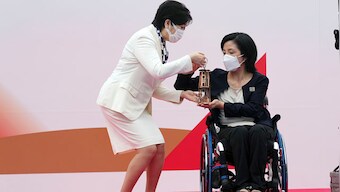 Tokyo Olympics 2020: Olympic flame arrives in city with low-key ceremony and no spectators
